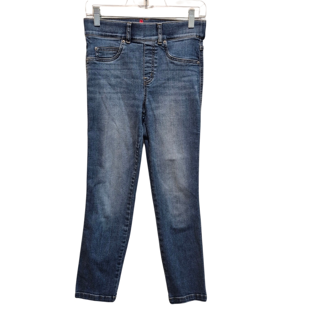 Spanx Size Small Blue Denim Stretxh Jeans Pull On